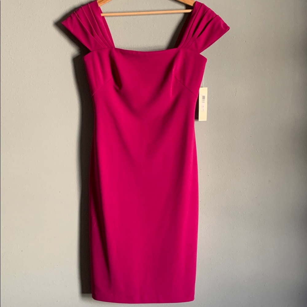 NWT Gorgeous Eliza J Magenta dress size 6